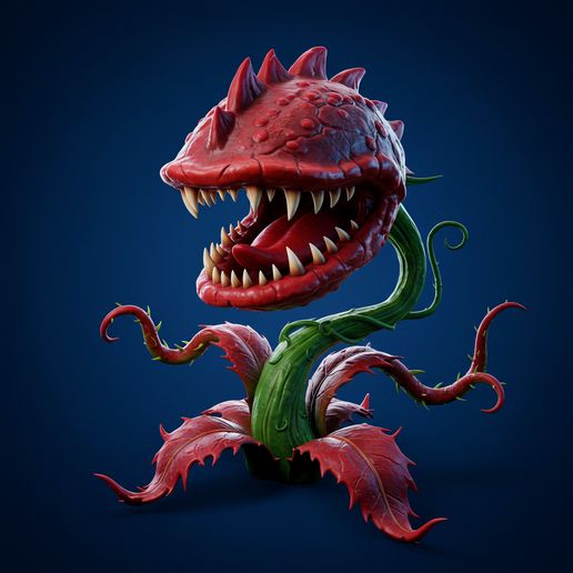 Carnivorous plant ia 3D model