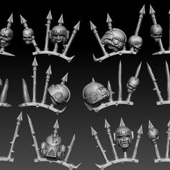 12-trophy-racks.jpg Файл STL 12 подставок для трофеев・3D модель для печати скачать