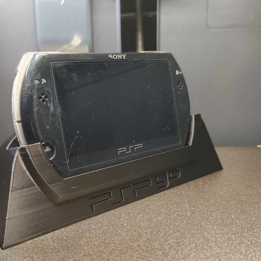 🎲 Sony PSP Go Stand・ STL File for 3D printing・Cults