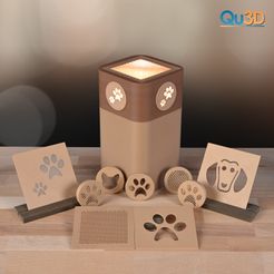 NZ7_67251z1SM.jpg STL file Table shelf stand lamp with dog motifs - HIGH-POLYGON・3D printing template to download