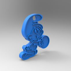 rendu.jpg Free STL file Key ring・Design to download and 3D print