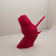 Capture d’écran 2017-01-18 à 12.24.36.png STL file Unicorn Head・3D print design to download