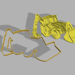 Tonka-1-v5.png STL file Tonka cookie cutter・3D printable model to download