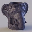 EW10.png Elephant Head Wine Stand