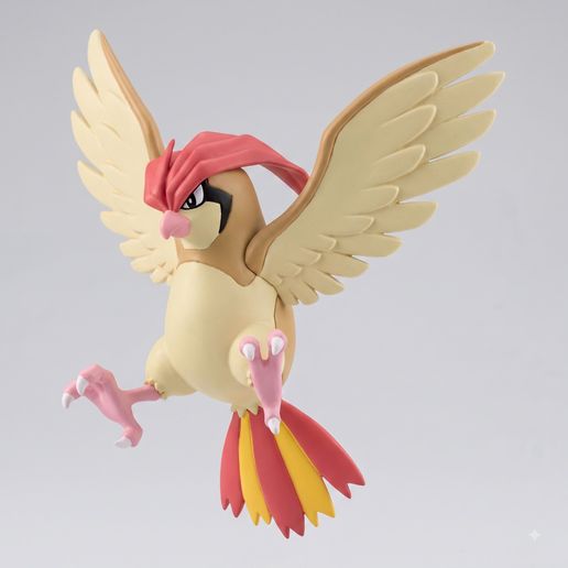 0017 Pidgeotto 3D Model