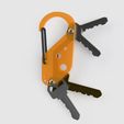 Keybiner_Render_4_display_large.jpg Free STL file DIY Keybiner・3D print object to download
