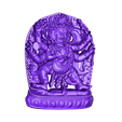 0063.stl Tibetan Buddha relief model for cnc or 3D printing