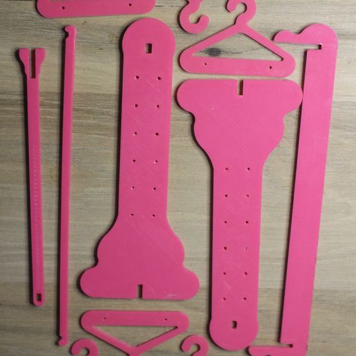 💍 Earring Clothes Rack・ STL File for 3D printing・Cults