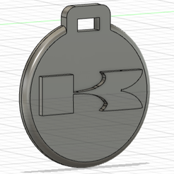 Kawasaki-3.png Anhänger Schlüsselanhänger Kawasaki 2 / Kawasaki 2 Key ring ornament