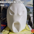 ETSY-PRINT-FILE-02.png STL File - Halloween Themed Ghost Dice Tower - by 1ShotHeroes Minis