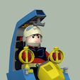 9.jpg Duke Fleed Cockpit Minifigure Lego - Actarus - Ufo Robot Grendizer - Goldorak - Goldrake