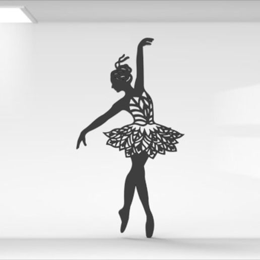 ballerina 3D model