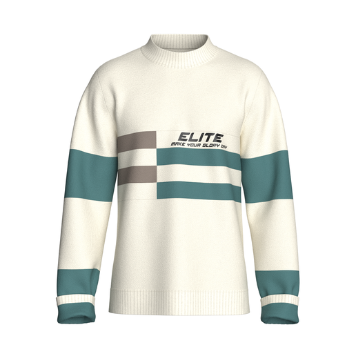 Men Long Sleeve Printed Sweatshirt - ELITE | Marvelous / Clo3d / obj / fbx