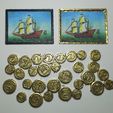 20230801_230055_resized.jpg Playmobil pirate coins / Playmobil monedas piratas / Playmobil pirate coins