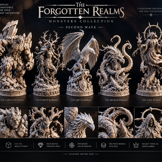 Forgotten Realms II – Anime Fantasy Monsters