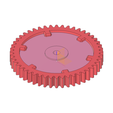 spur_48t_0.8m_v3.png 48t 0.8m Stirnrad- und 11t-19t 0.8m Ritzelgetriebe für Quanum Vandal / FTX Vantage / VRX Spirit