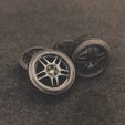 rs0_5_hvIoc.jpg Nissan Skyline R33 Forged rims 3d model with brakes and tires for diecast and scale models