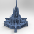 OBJ file Medieval Lion Tower Over grown Tower 12・3D print object to  download・Cults