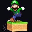 2.jpg Luigi STL 3D print figure
