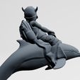 3.jpg bad boy and dolphin - 3d printable