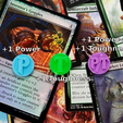 PowerToughness.png Free STL file Magic: The Gathering Counters / Chips UPDATED 5-3-2019 (Life, Mana, Abilities, Loyalty, Energy, Power, Toughness) MtG #MtGCounters・3D printable model to download