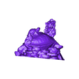 3DModel_LowPoly.obj Drachen-Schildkröten-Statue