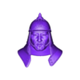 NOMAD.stl Bust of Genghis Khan