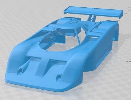 お礼や感謝伝えるプチギフト 🚗 Nissan GTP ZX Turbo 1985 Printable Body Car・ 3D File for その他