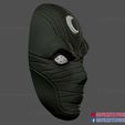 Moon_Knight_helmet_3d_print_model-08.jpg Moon Knight Mask - Marvel Comics Cosplay Helmet