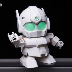 RAPIRO_photo_display_large.jpg Fichier STL gratuit RAPIRO - Le robot humanoïde pour votre Raspberry Pi・Plan pour imprimante 3D à télécharger