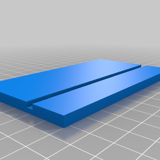 Generic Stand (4mm slot) 3D model