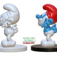 Papa-Smurf-pose-1-4.jpg The Smurfs 3D Model - Papa Smurf fan art printable model