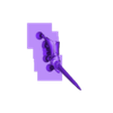 _SUP_boromir_arm_sword_1.stl Captain of Ivory Tower( foot and mount)