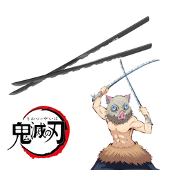 Sin título-2.png KATANA DE INOSUKE HASHIBIRA DE KIMETSU NO YAIBA / Demon Slayer