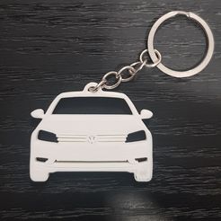 Model 3D.jpg Volkswagen Passat B7 Keychain