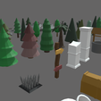 Low_Poly_Trees_02_Render_07.png 低聚树木 // 设计 02