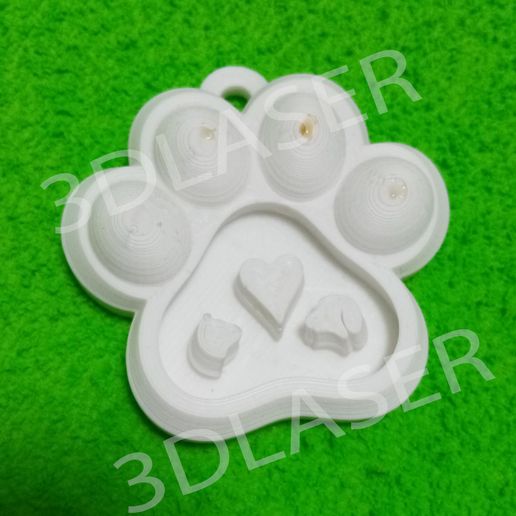 KEYCHAIN OF LITTLE FINGERPRINT MASCOTS - 3D model önizlemesi