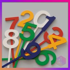 TOPPERS_NUMEROS_FINALE.jpg Fichier STL Numéro de gâteau d'anniversaire・Modèle à imprimer en 3D à télécharger