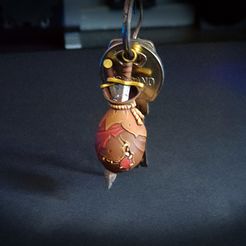 thumb.jpg STL file GOBLIN TREASURE BAG KEYCHAIN・3D printer design to download
