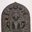 158733_1354846_display_large.jpg God Vishnu with His Consorts Lakshmi and Sarasvati