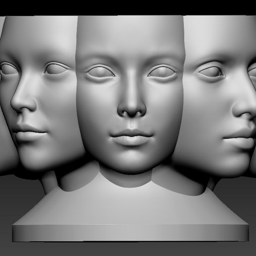 2.jpg Datei STL Gesichter vieler Länder Blumentopf oder Sockel・Modell für 3D-Druck zum herunterladen, LeTranh
