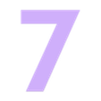 7.STL 3D font "Keep Calm" | Police 3D