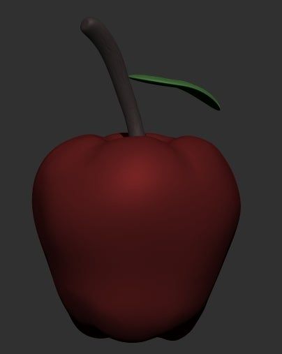 ZBrush_Document.jpg Apple (Manzanas) fruit