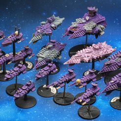 LEES_Tartarus-Fleet.jpg Battle Flotilla Gothic CHAOS FLEET - Tartarus Fleet Pack