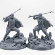 image_0.png Din Djarin Dual Pose - 32mm Star Wars Legion Scale