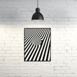27.opticalshape1.jpg Free STL file Optical Illusion 2D・3D printer design to download