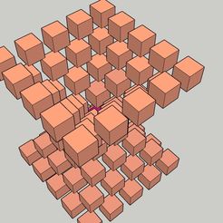 Cubes3.jpg Archivo STL gratis Cubos de reloj de arena・Diseño imprimible en 3D para descargar