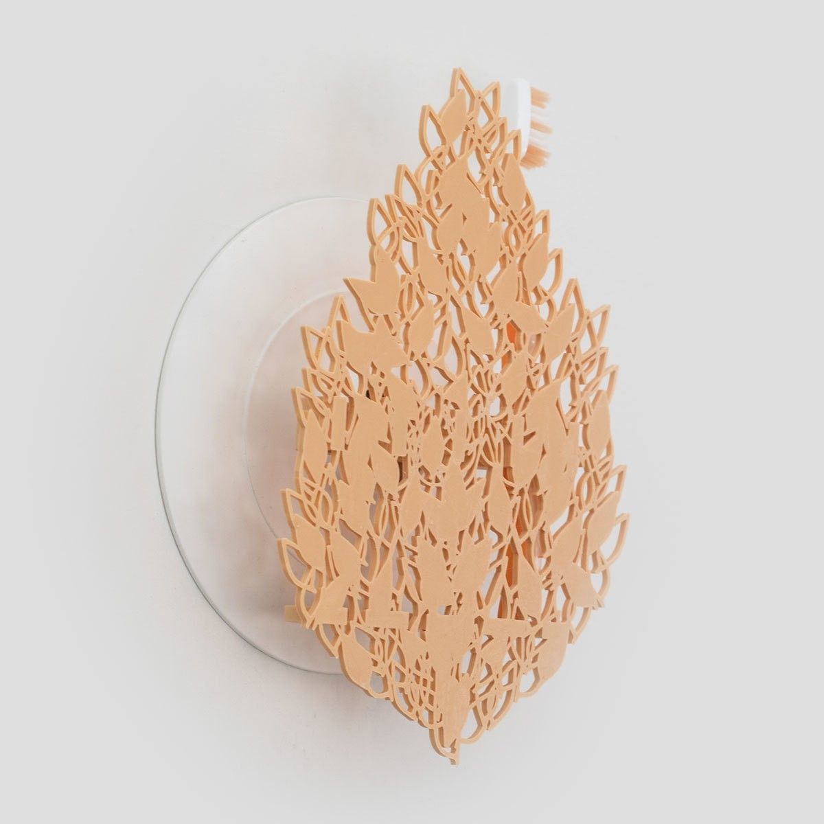 Leaves_03.jpg Archivo STL gratuito Leaves - Toothbrush Holder・Idea de impresión 3D para descargar, EUMAKERS