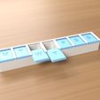 image-01.jpg Weekly Pill Organizer – 7 Day Box with Sliding Lids, Labelled M–S