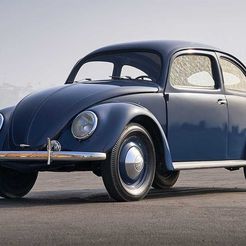 1949_Beetle-Large-10600-scaled.jpg Free STL file KDF Wagen 1938/VW Beetle Split Window (1948-1953)・Model to download and 3D print, Louisdioramas